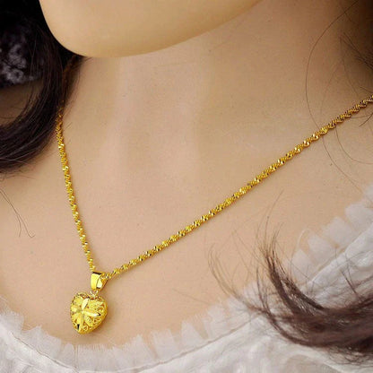 LAST DAY OF DISCOUNT 🔥  Gold Aura Heart Necklace