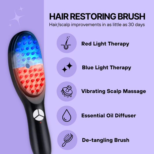 LED Hair Growth Brush